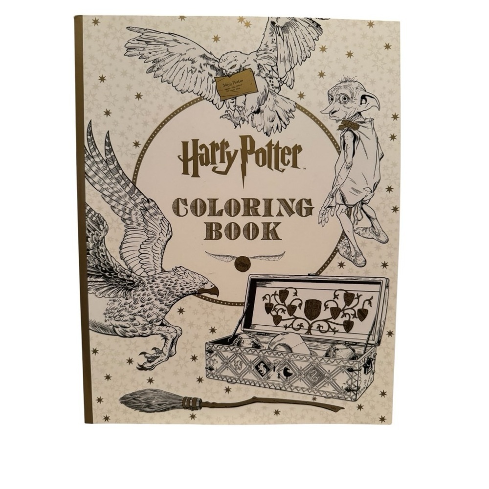 Harry Potter & Fantastic Beasts BRAND NEW Coloring Books Set of 4 - Picture 3 of 7